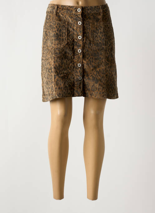 Fustă scurtă bej DENIM STUDIO femeie