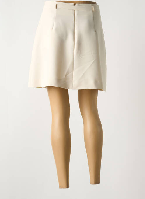 Fustă scurtă bej KOCCA femeie