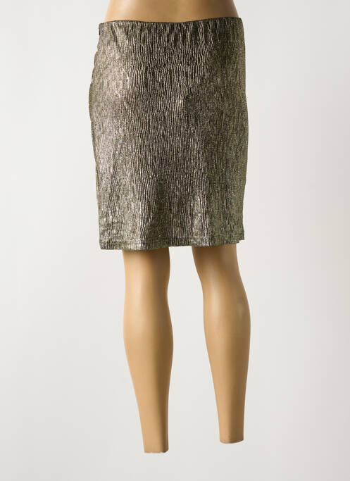 Fustă scurtă auriu LA PETITE ETOILE femeie