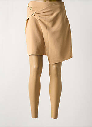 Fustă scurtă bej YAYA femeie