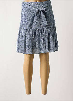 Fustă scurtă croială evazată albastru SCOTCH & SODA femeie