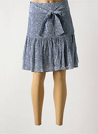 Fustă scurtă croială evazată albastru SCOTCH & SODA femeie