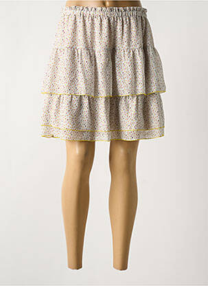 Fustă scurtă bej INDI & COLD femeie