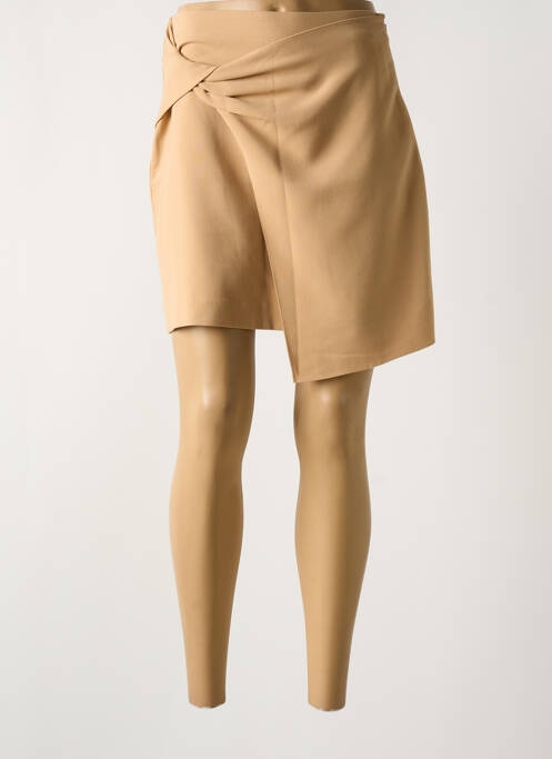 Fustă scurtă bej YAYA femeie
