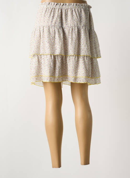 Fustă scurtă bej INDI & COLD femeie