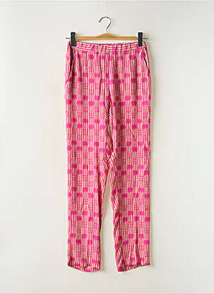 Pantalon drept roz HARTFORD femeie