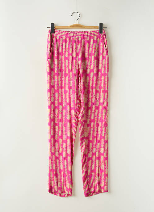 Pantalon drept roz HARTFORD femeie
