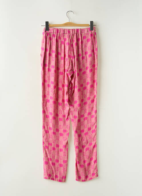 Pantalon drept roz HARTFORD femeie