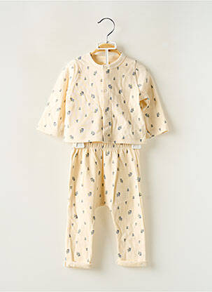 Set pantaloni talie elastică bej PETIT BATEAU băiat
