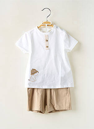 Set șort alb MAYORAL băiat