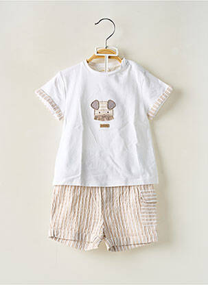 Set șort alb MAYORAL băiat