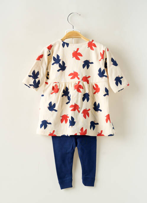 Set pantaloni albastru PETIT BATEAU fată