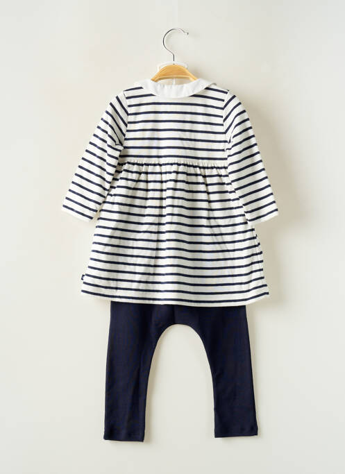 Set șort albastru PETIT BATEAU fată