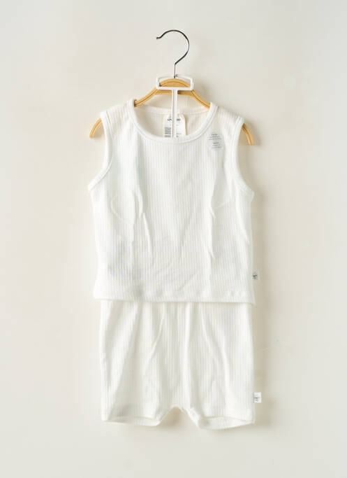 Set șort alb LÄSSIG băiat