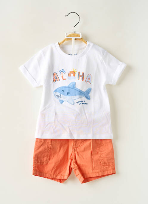 Set șort alb MAYORAL băiat