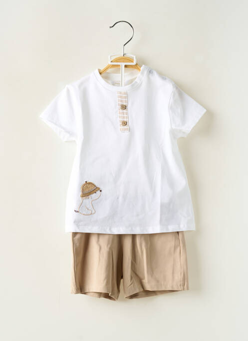 Set șort alb MAYORAL băiat