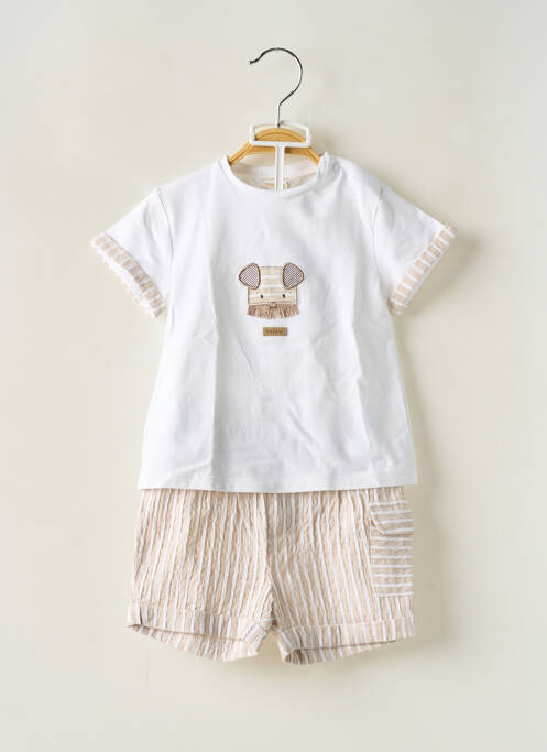 Set șort alb MAYORAL băiat