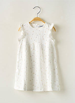 Rochie midi alb NOUKIE'S fată