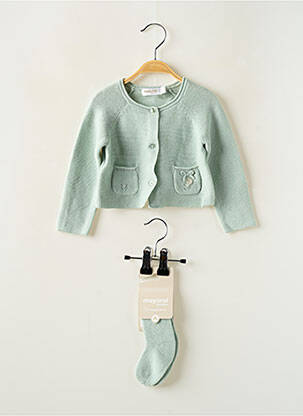 Vestă cu mâneci lungi albastru MAYORAL fată