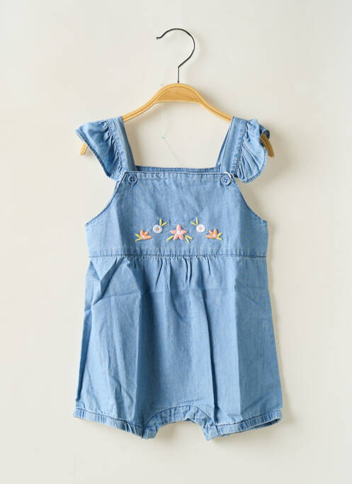 Salopetă scurtă albastru LOSAN fată