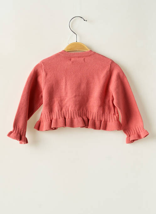 Vestă cu mâneci lungi roz MAYORAL fată