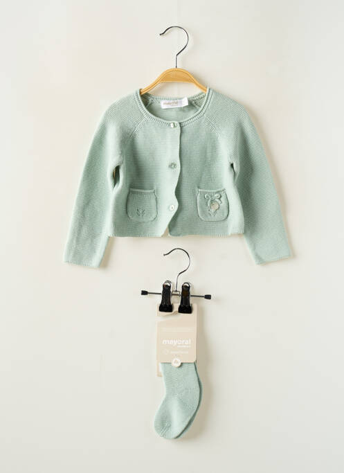 Vestă cu mâneci lungi albastru MAYORAL fată