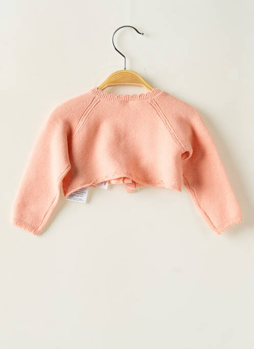 Vestă cu mâneci lungi roz LOSAN fată