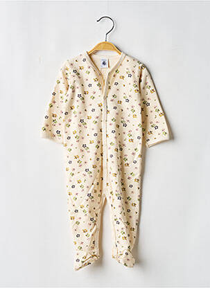 Pijama bej PETIT BATEAU fată