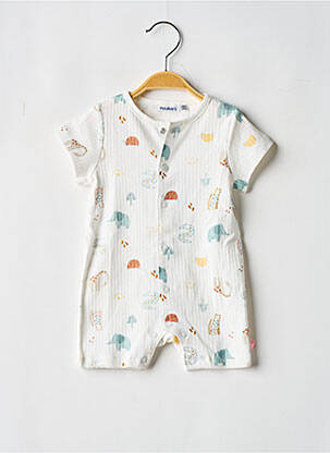 Salopetă scurtă alb NOUKIE'S copil