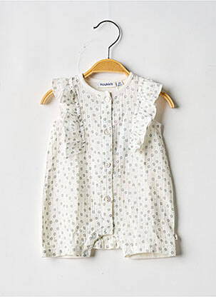 Salopetă scurtă alb NOUKIE'S fată