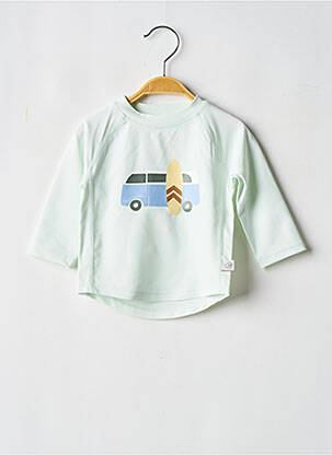 Top de baie serigrafie verde LÄSSIG fată