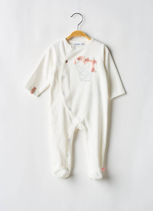 Pijama alb NOUKIE'S fată