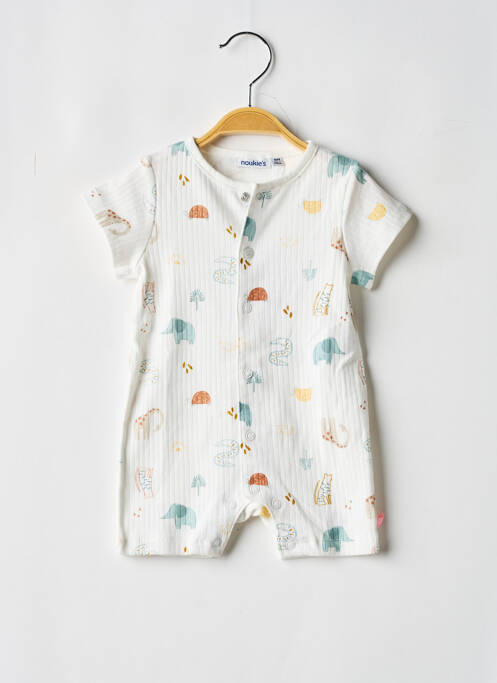 Salopetă scurtă alb NOUKIE'S copil