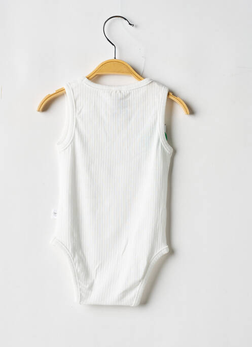 Body de lenjerie alb LÄSSIG copil