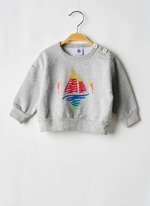Hanorac gri PETIT BATEAU băiat