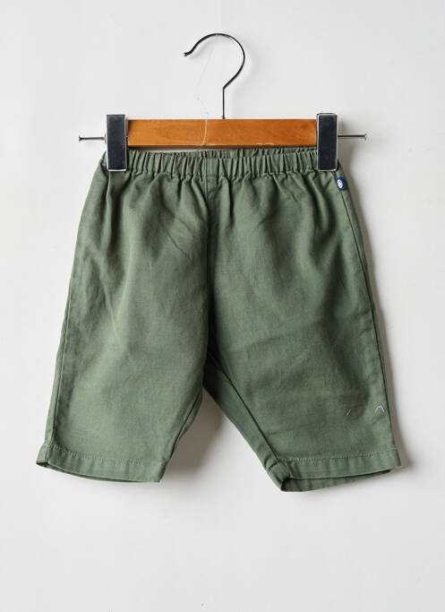 Pantalon drept verde PETIT BATEAU băiat