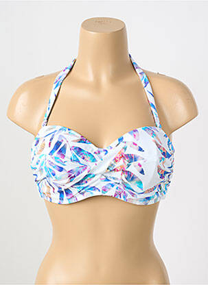 Sutien de costum de baie elasticitate top sutien modelat alb FANTASIE femeie