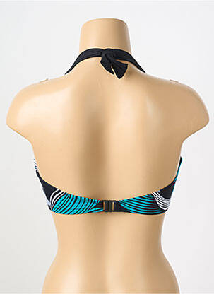 Sutien de costum de baie elasticitate top sutien modelat negru FANTASIE femeie