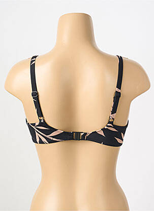 Sutien de costum de baie elasticitate sutien cupe întregi cu decolteu înalt negru FANTASIE femeie