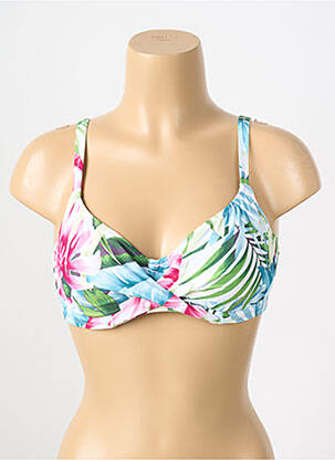 Sutien de costum de baie bretele elastice reglabile alb FANTASIE femeie