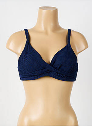 Sutien de costum de baie bretele elastice reglabile albastru FANTASIE femeie