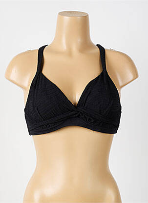 Sutien de costum de baie sutien cupe întregi cu decolteu înalt sutien cupe întregi cu decolteu înalt negru FANTASIE femeie