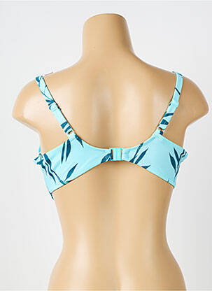 Sutien de costum de baie bretele elastice reglabile albastru FANTASIE femeie