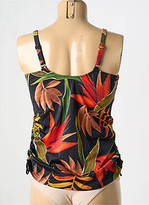 Sutien de costum de baie elasticitate sutien cupe întregi cu decolteu înalt negru FANTASIE femeie