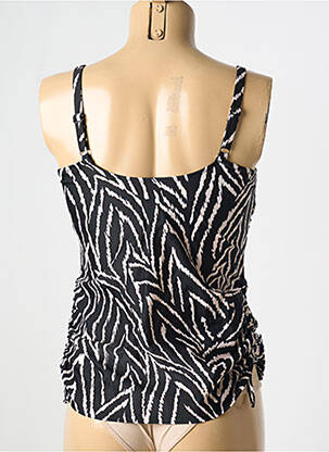 Sutien de costum de baie elasticitate sutien cupe întregi cu decolteu înalt negru FANTASIE femeie