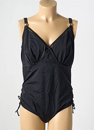 Sutien de costum de baie elasticitate sutien cupe întregi cu decolteu înalt negru FANTASIE femeie