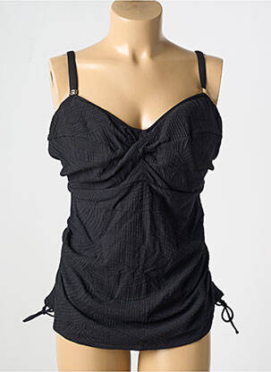 Sutien de costum de baie elasticitate top sutien modelat negru FANTASIE femeie