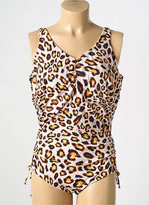 Costum de baie dintr-o singură piesă galben FANTASIE femeie