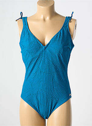 Costum de baie dintr-o singură piesă albastru FANTASIE femeie