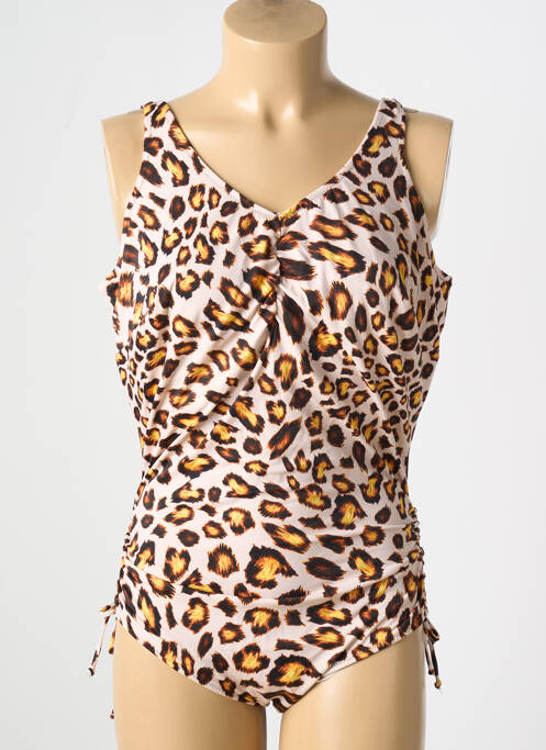 Costum de baie dintr-o singură piesă galben FANTASIE femeie